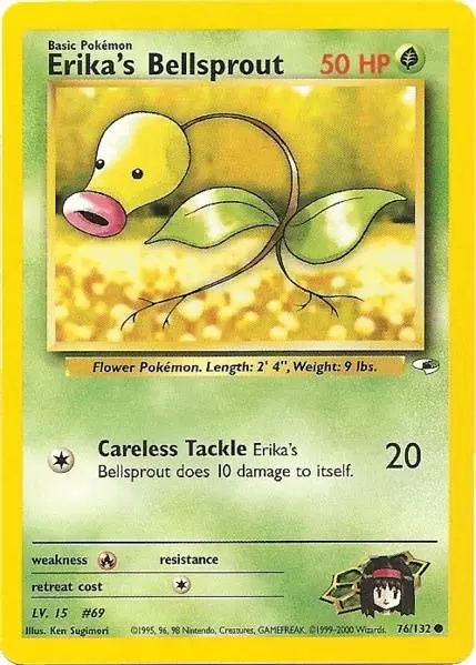 Gym Heroes - Erika\'s Bellsprout