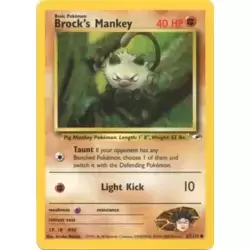 Brock's Mankey