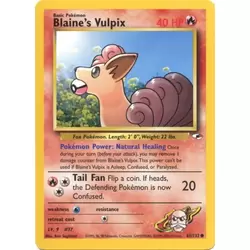 Blaine's Vulpix