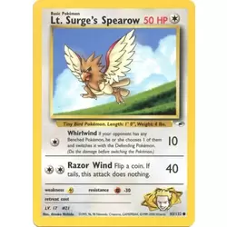 Lt. Surge's Spearow