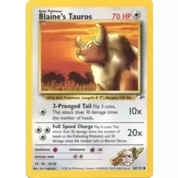 Blaine's Tauros