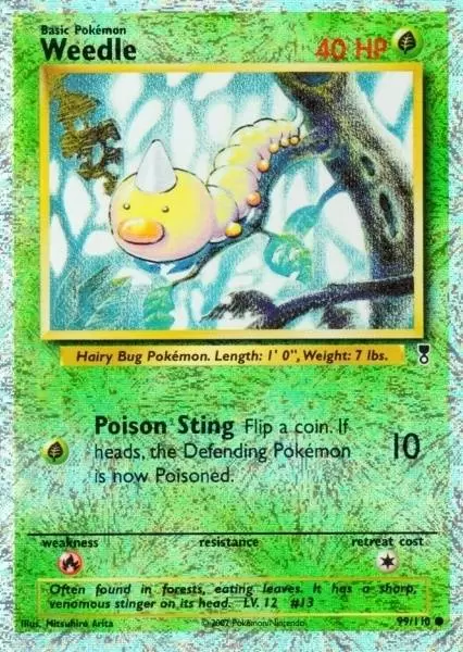 Legendary Collection - Weedle Reverse