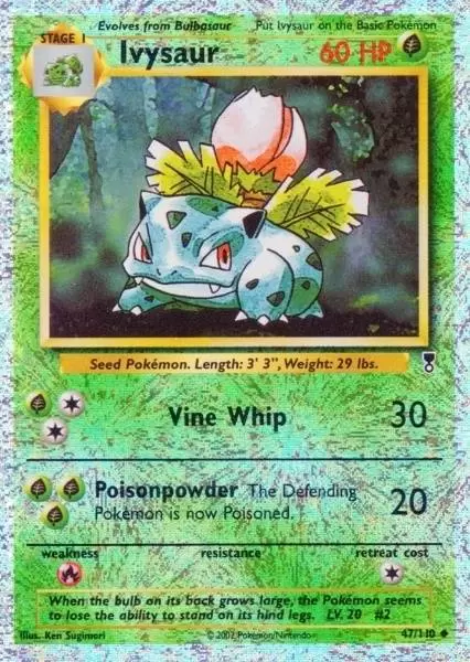 Legendary Collection - Ivysaur Reverse