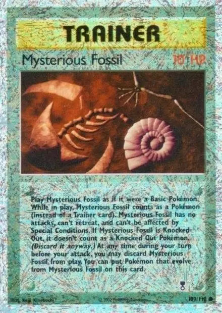 Legendary Collection - Mysterious Fossil Reverse