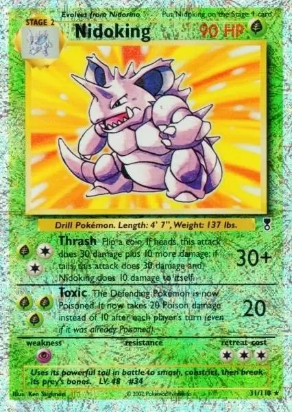 Legendary Collection - Nidoking Reverse