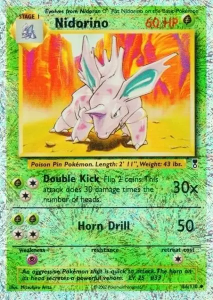 Legendary Collection - Nidorino Reverse