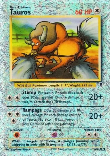 Legendary Collection - Tauros Reverse