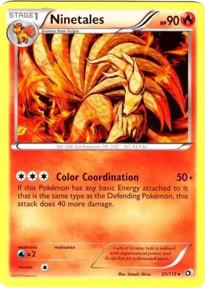 Trésors Légendaires - Ninetales