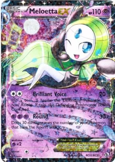 Trésors Légendaires - Meloetta EX
