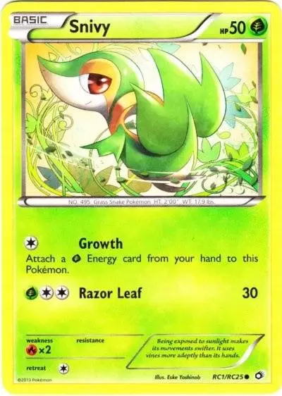 Trésors Légendaires - Snivy