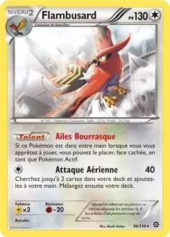 Pokémon XY Offensive Vapeur - Flambusard