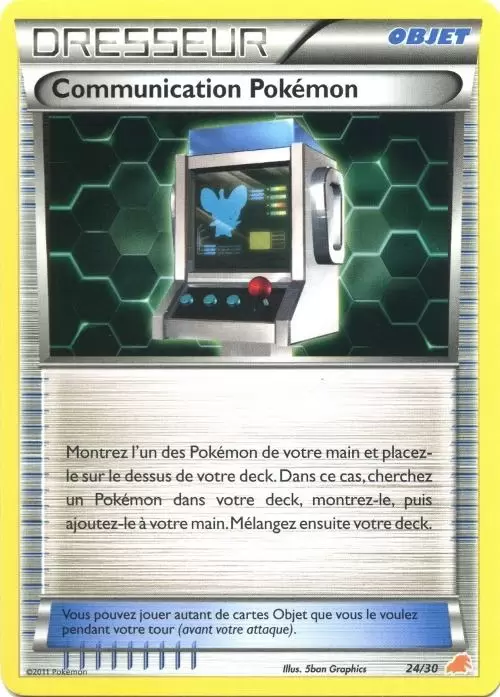 B&W Trainer Kit (Minotaupe) - Communication Pokémon