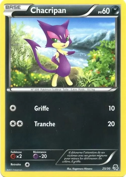 B&W Trainer Kit (Zoroark) - Chacripan