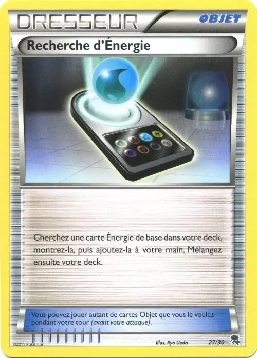 B&W Trainer Kit (Zoroark) - Recherche d\'Énergie
