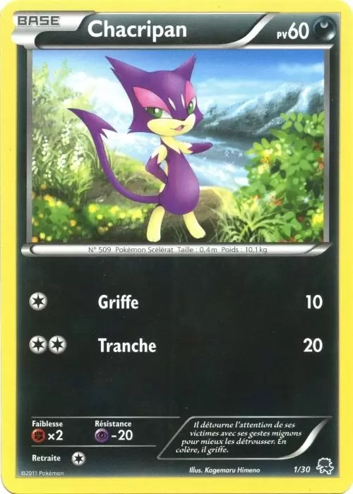 B&W Trainer Kit (Zoroark) - Chacripan