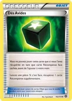 Pokémon XY Offensive Vapeur - Dés Avides