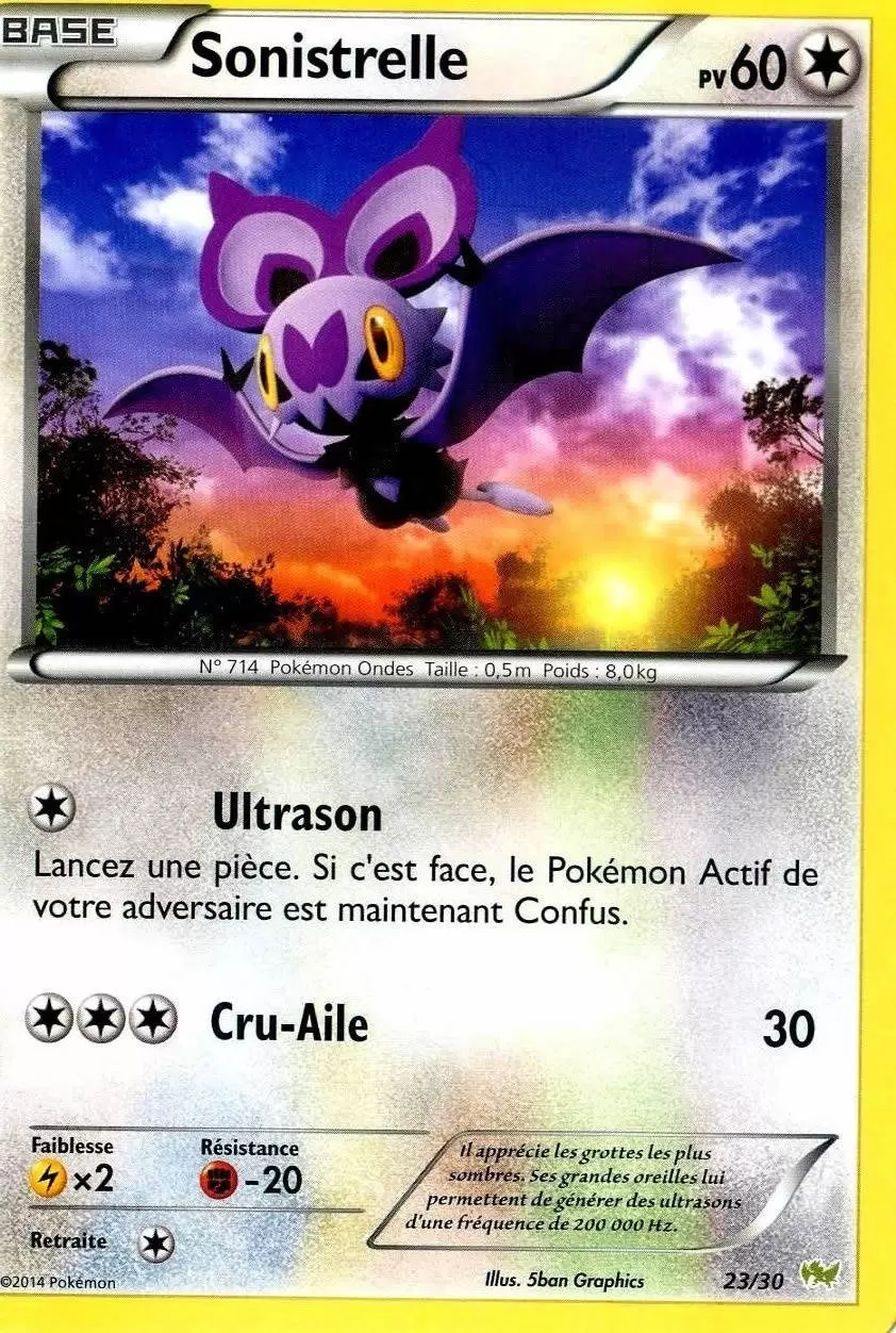 XY Trainer Kit (Bruyverne) - Sonistrelle