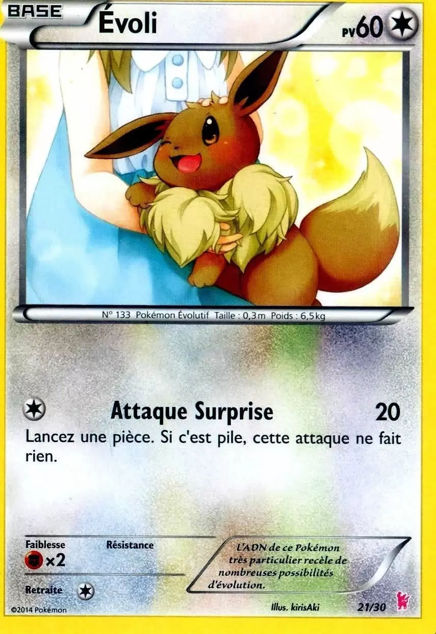 XY Trainer Kit (Nymphali) - Evoli