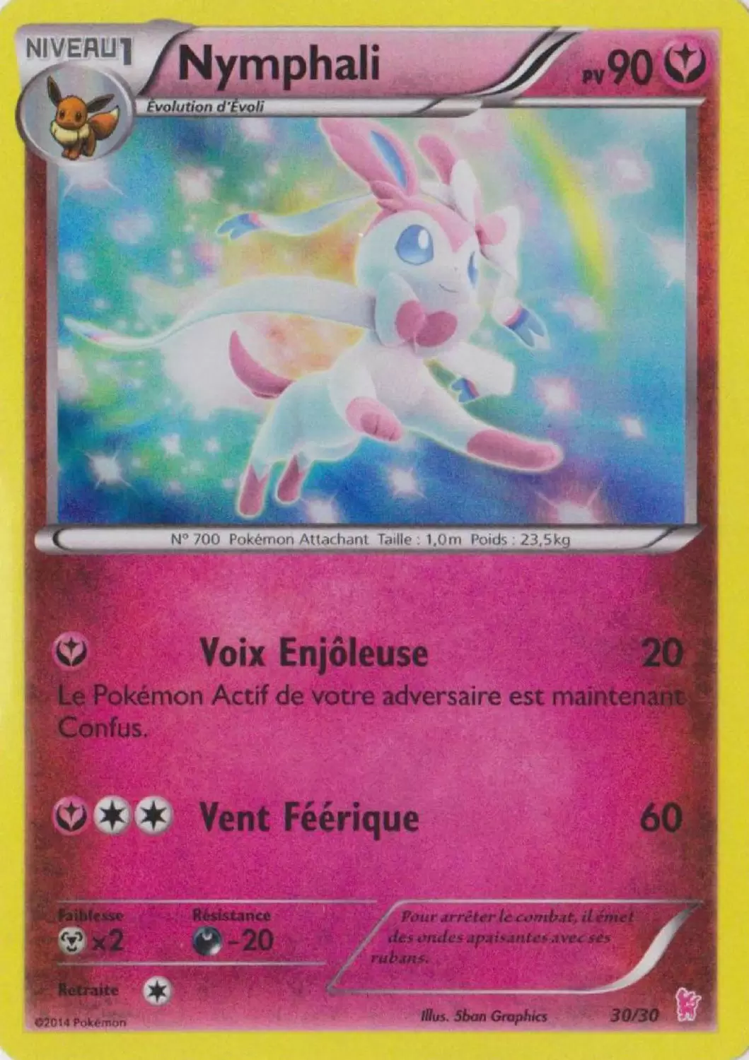 XY Trainer Kit (Nymphali) - Nymphali