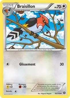 Pokémon XY Offensive Vapeur - Braisillon