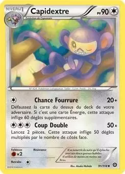Pokémon XY Offensive Vapeur - Capidextre
