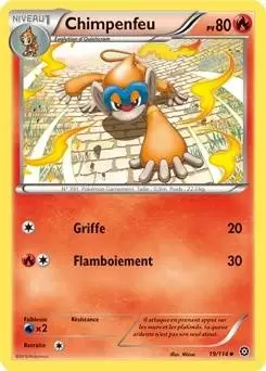 Pokémon XY Offensive Vapeur - Chimpenfeu