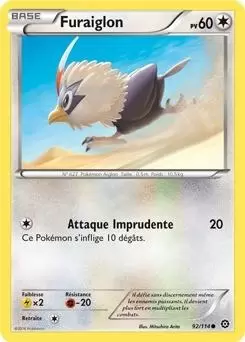 Pokémon XY Offensive Vapeur - Furaiglon