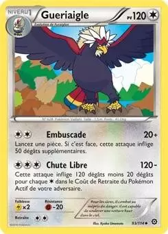 Pokémon XY Offensive Vapeur - Gueriaigle