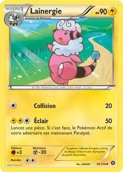 Pokémon XY Offensive Vapeur - Lainergie