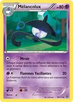 Pokémon XY Offensive Vapeur - Mélancolux