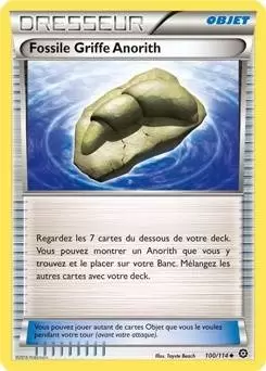 Pokémon XY Offensive Vapeur - Fossile Griffe Anorith