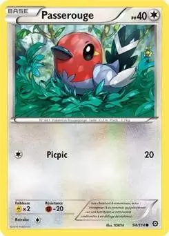 Pokémon XY Offensive Vapeur - Passerouge