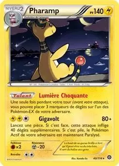 Pokémon XY Offensive Vapeur - Pharamp