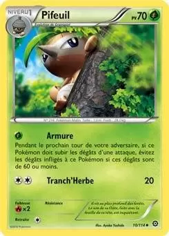 Pokémon XY Offensive Vapeur - Pifeuil