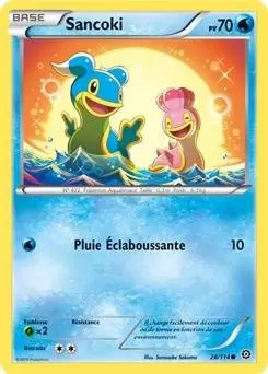 Pokémon XY Offensive Vapeur - Sancoki