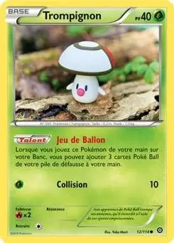 Pokémon XY Offensive Vapeur - Trompignon