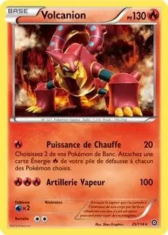 Pokémon XY Offensive Vapeur - Volcanion
