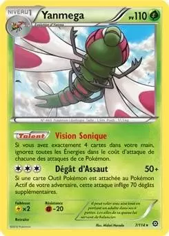 Pokémon XY Offensive Vapeur - Yanmega