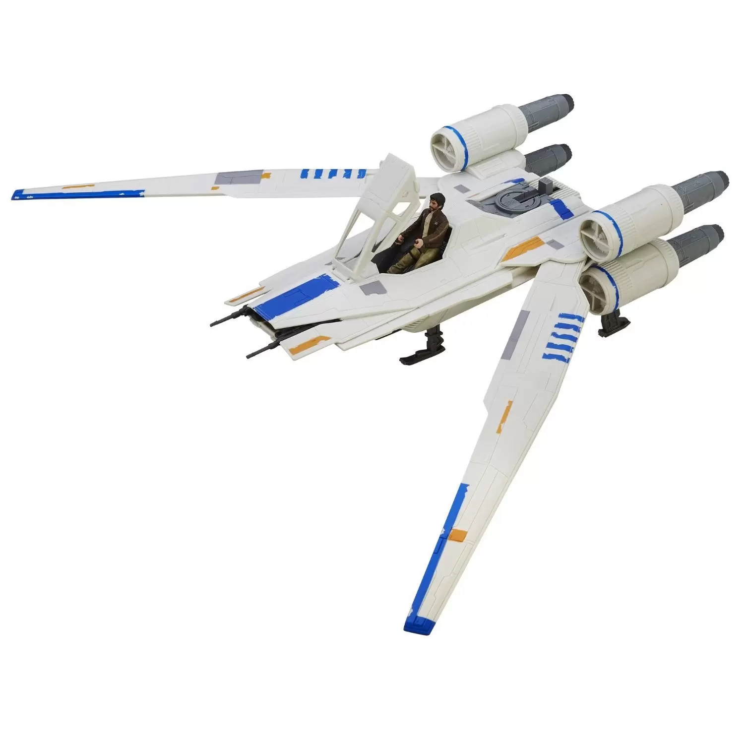 skadedyr astronomi gødning Rebel U-Wing Fighter & Captain Cassian Andor - Rogue One action figure