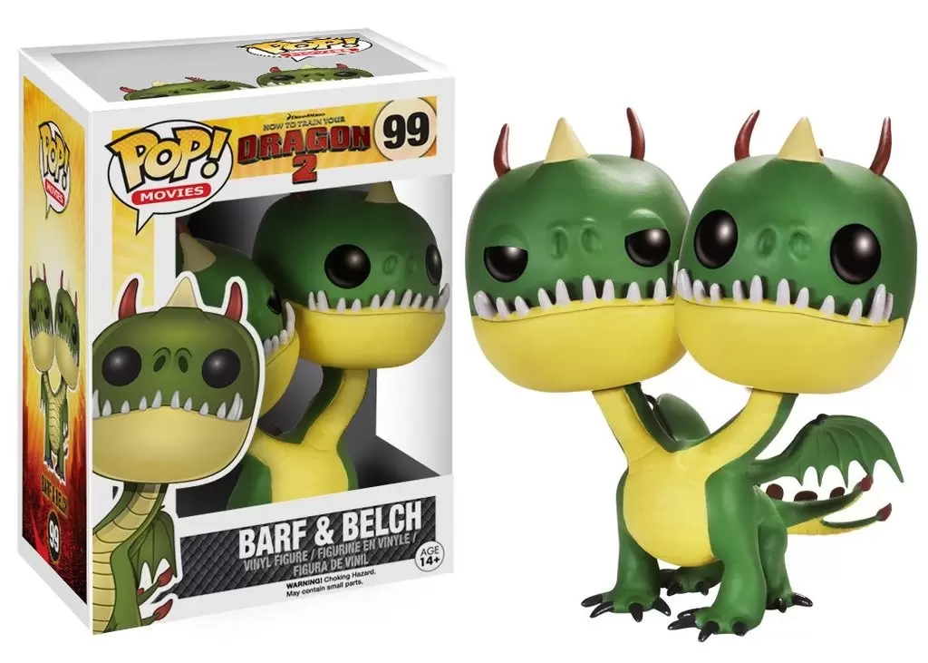 POP! Movies - How to Train Your Dragon - Barf And Belch