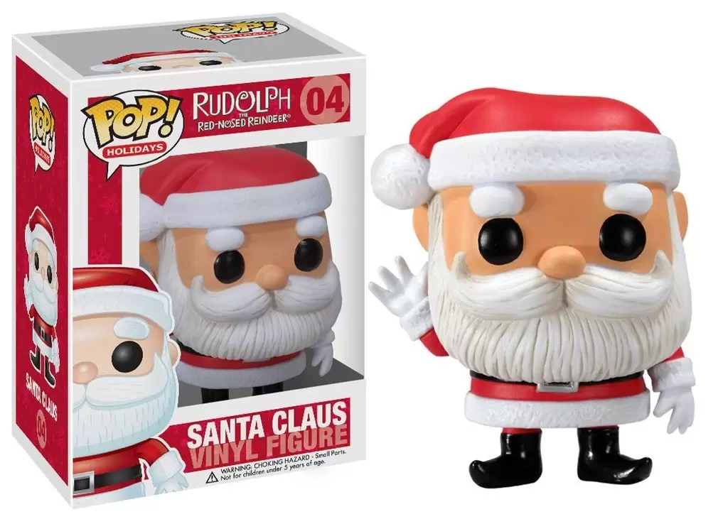 POP! Holidays - Rudolph the Red-Nosed Reindeer - Santa Claus