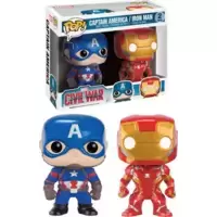 Civil War - Captain America And Iron Man 2 Pack