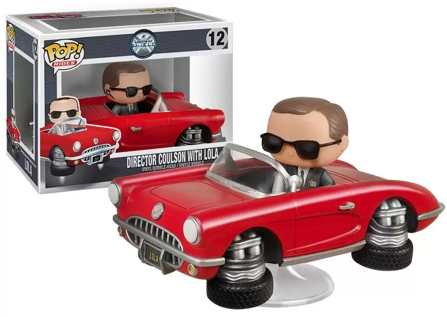 POP! Rides - Agents Of S.H.I.E.L.D - Director Coulson and Lola