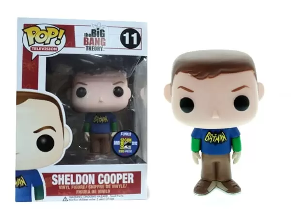 POP! Television - Big Bang Theory - Sheldon Cooper T-Shirt Batman