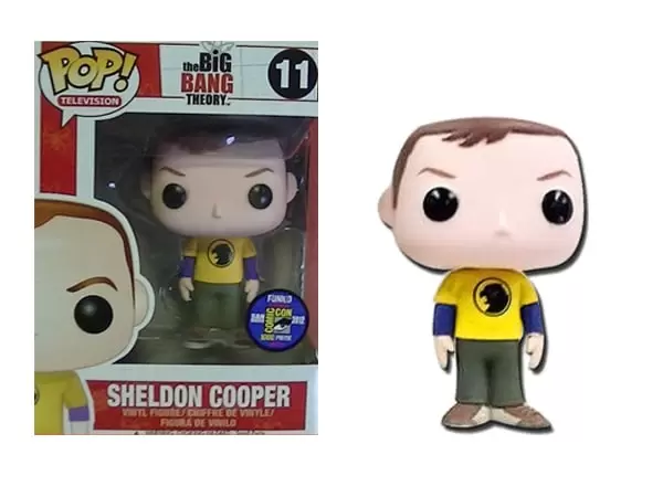 POP! Television - Big Bang Theory - Sheldon Cooper T-Shirt Hawkman
