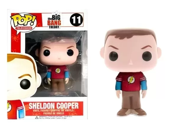 POP! Television - Big Bang Theory - Sheldon Cooper T-Shirt The Flash