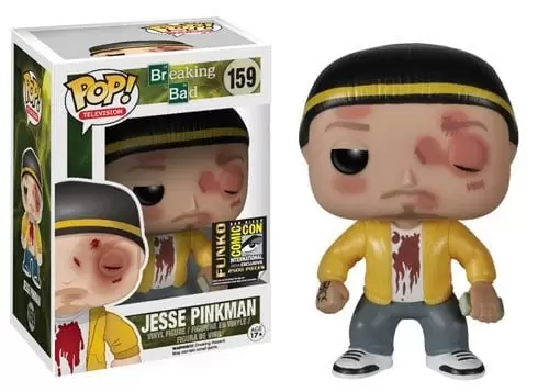 Breaking Bad Walter White shops and Jessie Pinkman Funko Pops *Damaged*