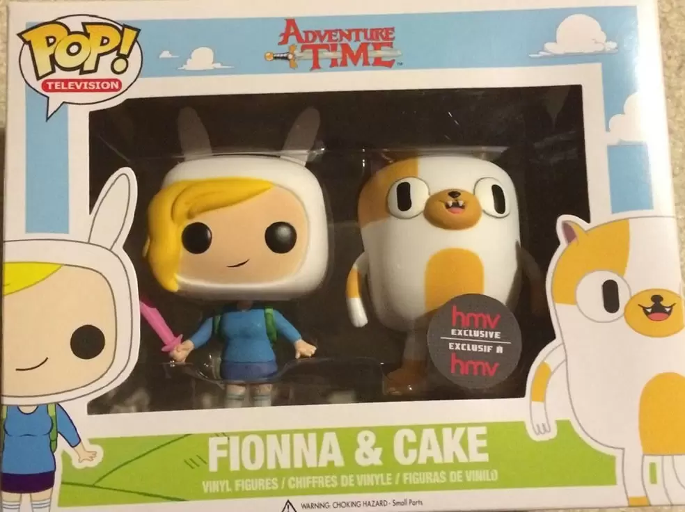 POP! Television - Adventure Time - Fionna & Cake 2 Pack