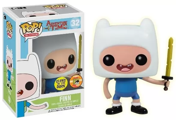 POP! Television - Adventure Time - Finn SDCC GITD