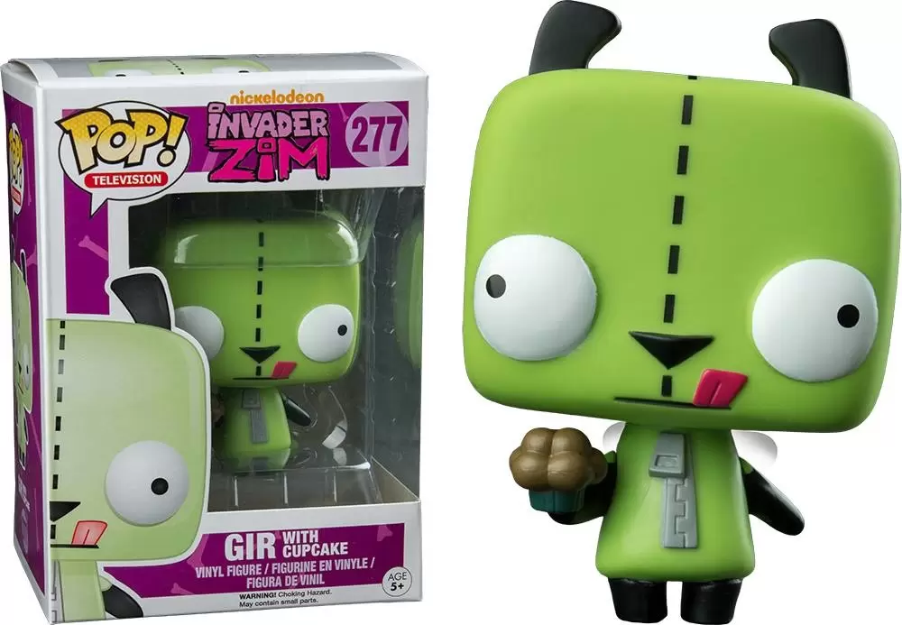 POP! Television - Invader Zim - Gir With Cupcake